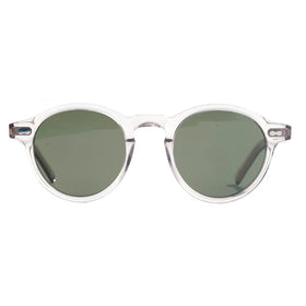 Finion Acetate Sunglasses Men Vintage Retro Sunglasses Retro Oval Sunglasses Brown