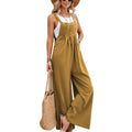 Temperament Overalls Women Floral Fitted Long Lady Casual Staight Cargo Pants for