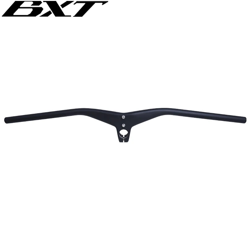 BXT Integrated MTB Handlebar Full Carbon 800mm Chinese OEM Factory Sale Carbon Fiber MTB Intergartion Handlebar