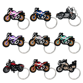Customized Manufacturers Soft Custom logo Wholesale Pvc Rubber Anime Key Chains Keyrings Key Holders Keychains