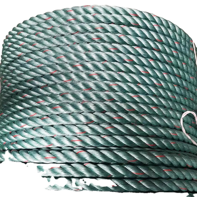 RIOOP Poly Steel PP Danline Highly Durable Mooring Rope Twist Rope for Fishing Boats and Vessels Construction and