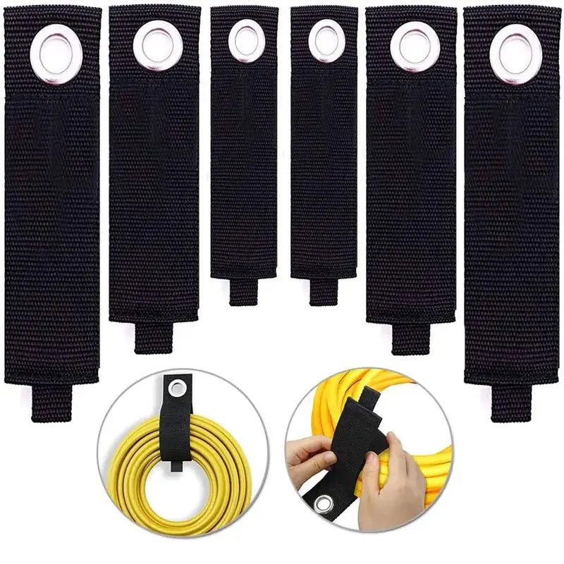 Hook Loop Heavy-duty Wrap It Storage Straps Cord Wrap Keeper Cable Straps Hoses Rope Garage Storage Organizer Eco-Friendly