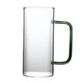 Madou 380ml Custom Logo Modern Summer Drinking Glass Cup High Borosilicate Square Shape for Juice Cold Drinks Drinkware