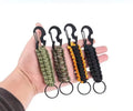 XIWANG Oval Hook Lanyard Outdoor Umbrella Rope With Carabiner Lanyards for Keys