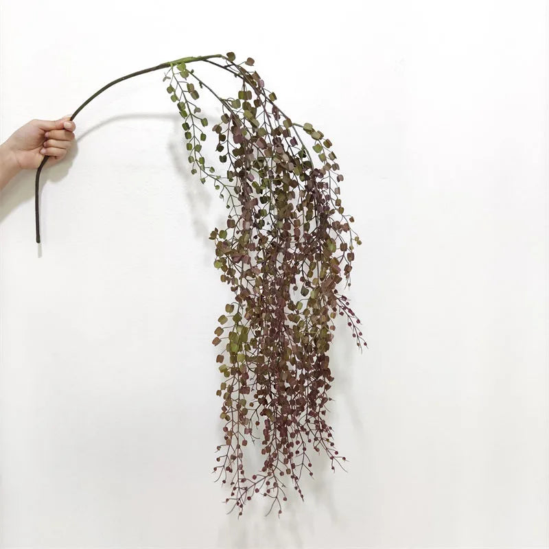Plastic Hanging Artificial Plants Hanging Geenery Hanging Grass Hanging Eucalyptus Plants Artificial