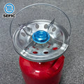3kg Empty Gas Bottle Lpg Cylinder for Cooking Camping Hp295 Lpg Tank for Eastern Europe Market