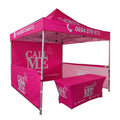 Trade Show Tents for Events Outdoor Folding Canopy Tent Promotional Custom Tent with logo 10 X 10 Aluminium Frame Free Design