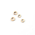 Simple 316L Stainless Steel 14K Gold Plated High Polish Chunky No Piercing 4MM Wide Ear Clip Ear Cuff Earrings Jewelry for Women