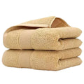 100% Pure Cotton Jacquard Embroidered Logo Luxury Hotel Spa Hand Bath Towel Super Soft High Absorbent Disposable Home