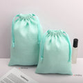 Eco-Friendly Cotton Linen Drawstring Bag with Custom Color/Size/Logo Security Feature for Wedding Party Favors & Gift Packaging