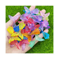 Transparent Fish Tail Acrylic Pendants Beads 3D Models Mermaid DIY Key Chain Component Pen Dangles Accessories
