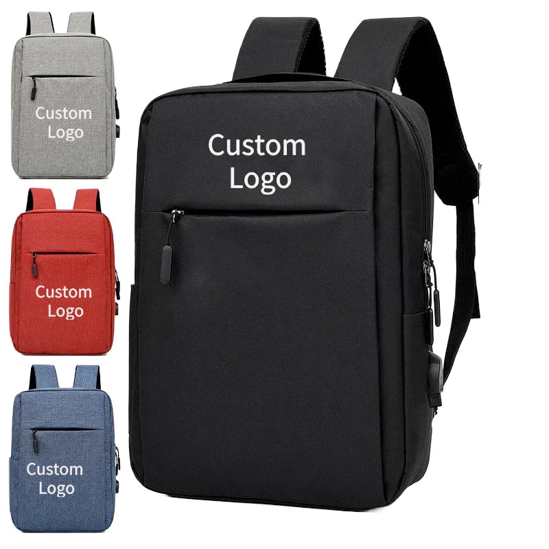OEm&ODM Custom Large-Capacity Laptop Backpack with Durable Business Features for Travel and School-Promotional Bag