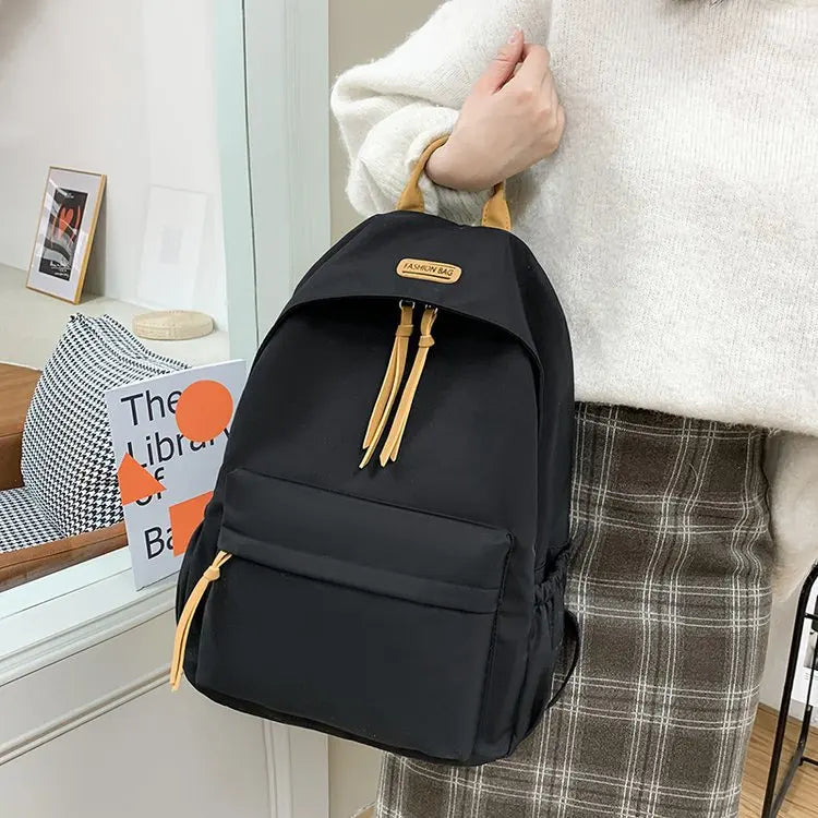 OEM Factory Twinkle Japanese Style Korean High School Student Schoolbag Cau Bags Casual Waterproof Oxford Material 20-37L
