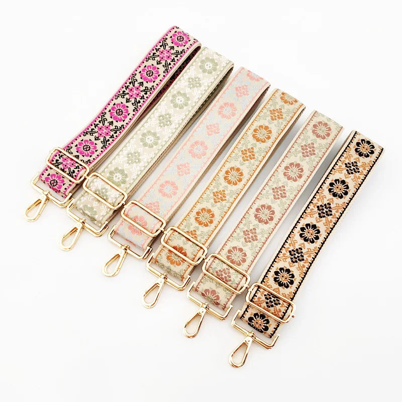 Deepeel ZP109 5CM Cotton Purse Bag Strap Handbag Accessories Bag  Straps for Crossbody Bags
