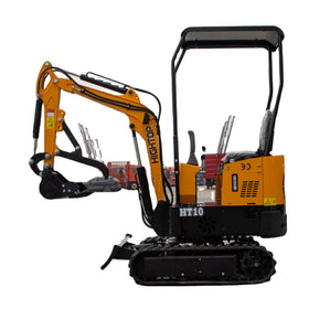 Tilt and Rotating Quick Hitch for Mini Excavator