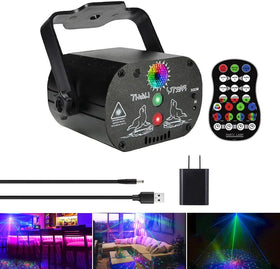 U`King Mini Disco Laser Lights Projector Stage Light Laser Lights