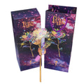 L06230 Gold Foil Rose Gift Flower 24K Gold Dipped Golden Rose Saint Valentine's Day Golden Dipped Rose MegaBDM