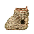 Removable Pet Nest Molar Passage Straw Hamster Supplies Nesting Boots Birds Grass Dodge House Pipe Digging Tool Visual Landscape