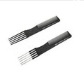Double Sided Retro Barber Hairbrush Retro Hair Styling Hairdressing Plastic Hair Comb