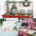 Wedding Holiday Party Decoration Dining Table Desktop Stand Gold Metal Balloon Arch Stand Adjustable Table Pole Stand