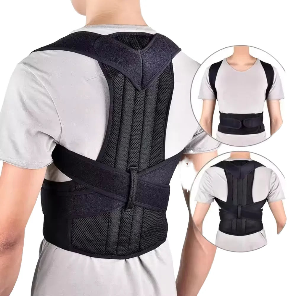 Back Brace Posture Corrector for Women Men Back Lumbar Support Shoulder BackSupport for Improve Posture Provide Back Pain Relief