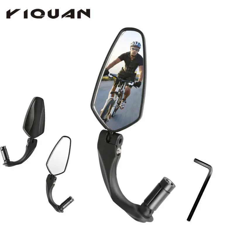 360 Rotate Bike Reflective Mirror Universal Adjustable Bicycle Rearview Mirror