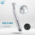 A9LG-M4 Top Quality air Turbine Dental Original Bearing Ceramic Cartridge with LED 4 Holes Odontologia Instrumental Dental