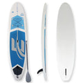 Wholesale Durable Plastic Rigid Foam Sup Paddle Board Molded Hardshell Standup Paddle Board Cheap Durable Standing Paddle Board