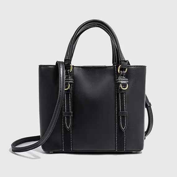 Luxury Women's Soft PU Leather Bucket Bag Designer High Quality Crossbody Shoulder Clutch with Zipper Closure Brands Handbag