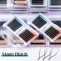 Private Label Yy Eyelashes Extension Lash Tray C/D Curl 8-15mm Soft Full Volume Natural Black Cruelty-Free Vegan Lash Trays