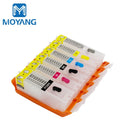 MoYang Refillable Ink Cartridge Compatible for CANON PGI-750 CLI-751 PIXMA MX927 MG5570 MG6470 Printer Refill with ARC Chip