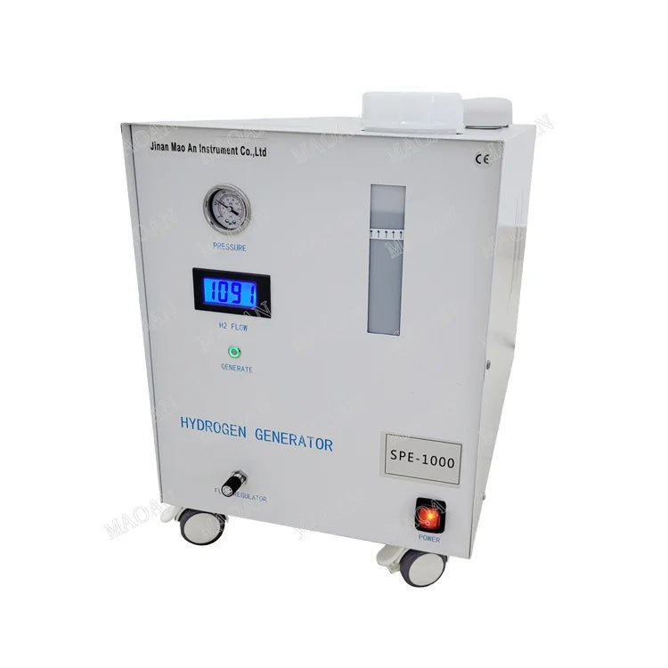 Large Flow Hydrogen Generator SPE PEM Technology 99.999% Purity Long Service Life 1000ml/min Factory Supply