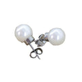 2025 Fashion Trend White Round Pearl Earrings