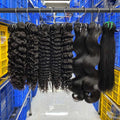 Weave 10 Inch French Weave Short Bouncy Bohemian Curl Afro Kinky Curly Hair Extension Bundle Wet and Wavy Human Hair Weave