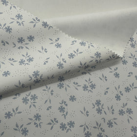 PFAS FREE Eco-Friendly Quick-Dry Fashion Floral Design PU Artificial Leather Fabric Polyester Backing for Garment Accessories