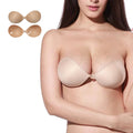 Magic Push up Invisible Silicone Strapless Adhesive Backless Bra for Women
