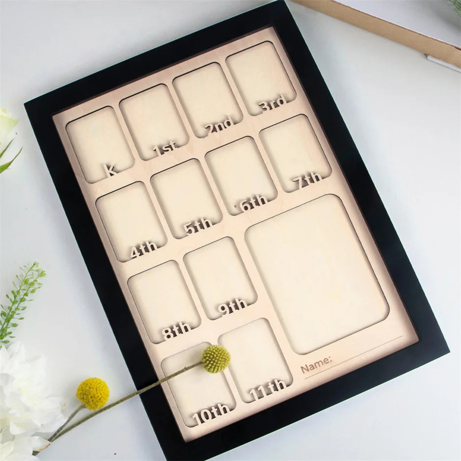 Album Children 1 Year Old Photo Album Collection Wooden Children Month Album