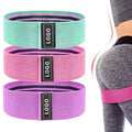 Custom Wholesale Fitness Band with logo Resistance Loop Exercise Bands