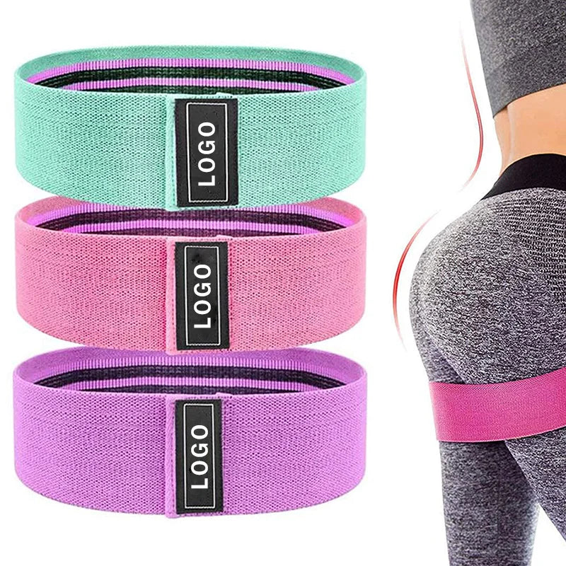 Custom Wholesale Fitness Band with logo Resistance Loop Exercise Bands