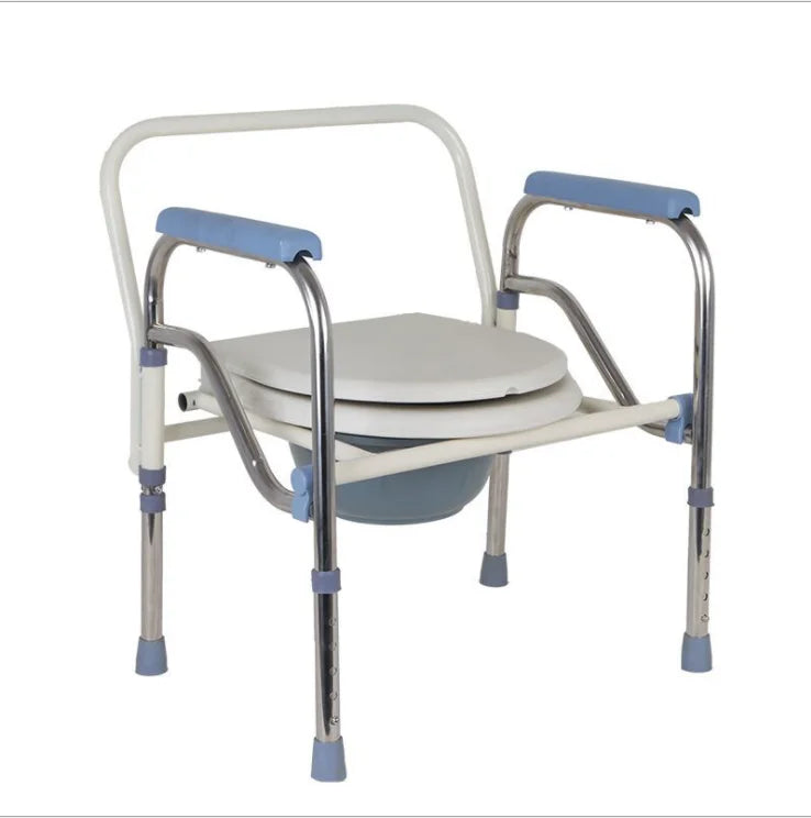 Thickened Stainless Steel Folding Old Man Stool Removable Freight Seat Stool