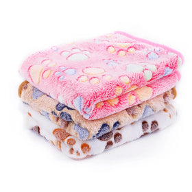 Wholesale Stocked Cute Warm Pet Dog Fleece Blanket