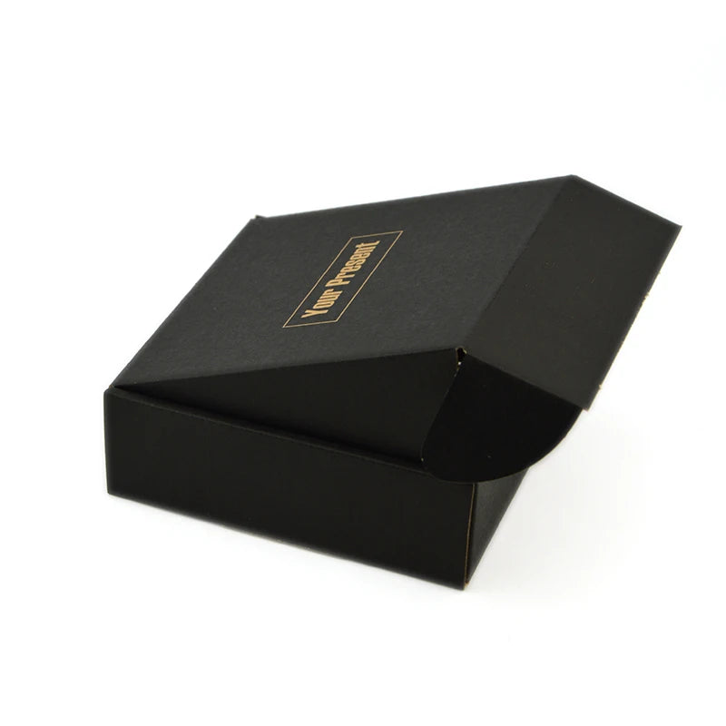 Wholesale Cheap Price Underwear Shorts Vest Socks Sneakers Fold Black Mailer Corrugated Shipping Paper Packaging Box