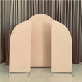 Wedding Arch Stable Aluminum Display Stand Customizable Arch Backdrop Party Supplies Double Layer Polyester Printed Color Cover