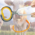 Stainless Steel Bull Cattle Nose Ring Cow Nose Ring Installation Clamp Cattle Nose Rings Plier