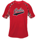 Custom Sublimated Camouflage Baseball Jerseys T-Shirts for Men 100% Breathable Mesh Polyester Quick Dry Tops Fully Dye