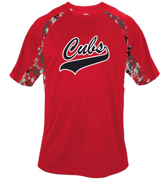 Custom Sublimated Camouflage Baseball Jerseys T-Shirts for Men 100% Breathable Mesh Polyester Quick Dry Tops Fully Dye