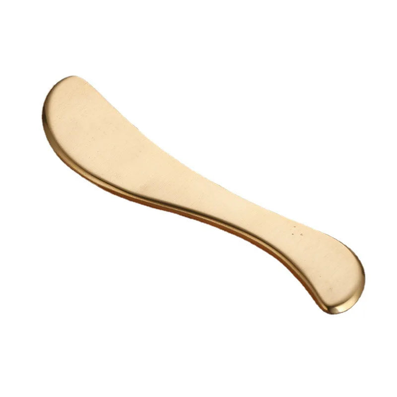 HZ Hot Selling Facial Tools and Gua Sha Oil for Sensitive Skin Brass Guasha