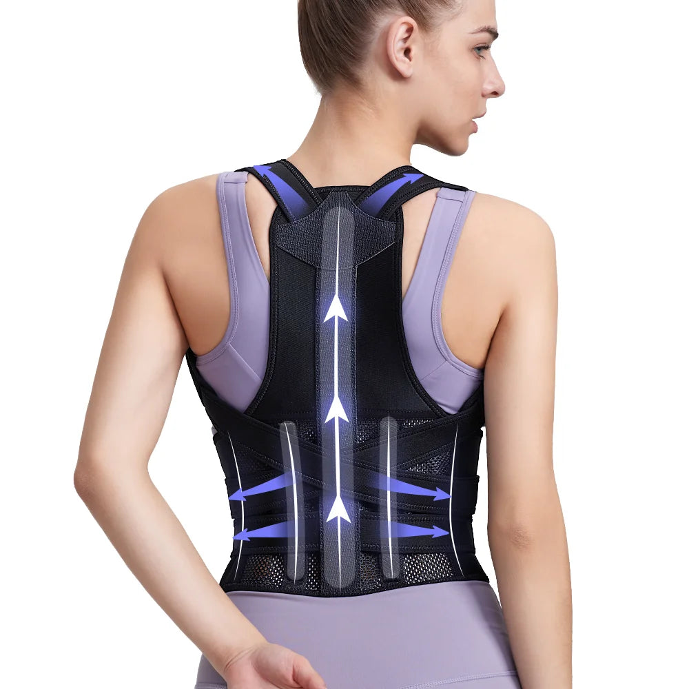 Man Woman Posture Corrector Posture Corrector for Lower Back Lumbar Spine Posture Corrector Back Straightener