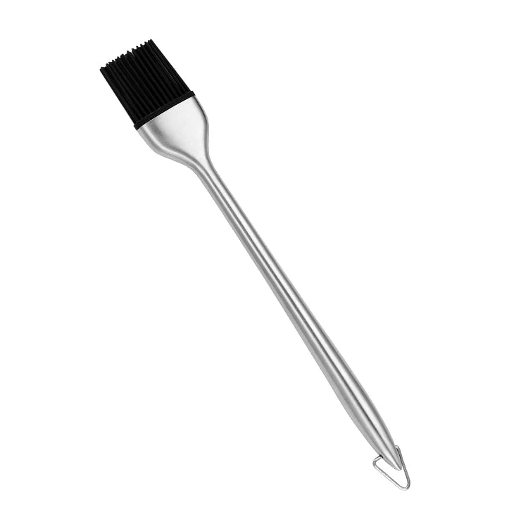 Hot Selling Stainless Steel Handle Silicone Oil Brush Barbecue Cleaning Tools Heat Resistant Non-Stick Easily Cleaned