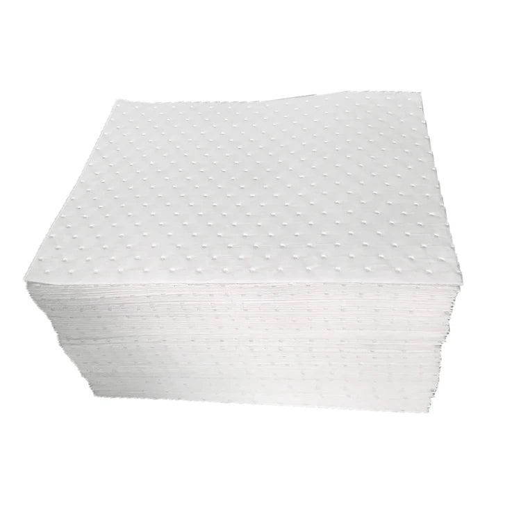 Marine Grade White Absorbent Oil Spill Poly Mat 1.5-5mm Thickness